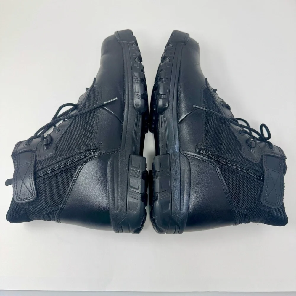Bates Black Military Tactical Combat Style Leather Boots 8